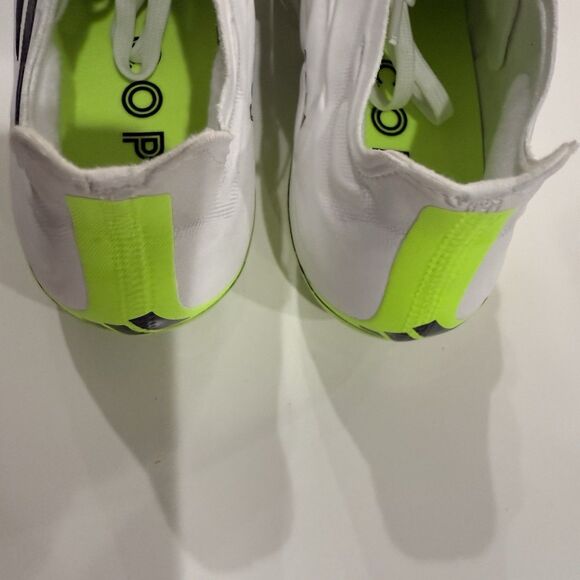 NEW ADIDAS COPA PURE.1 FG SOCCER CLEATS WHITE AND GREEN MENS SIZE 9.5 US HQ8971 main image 7